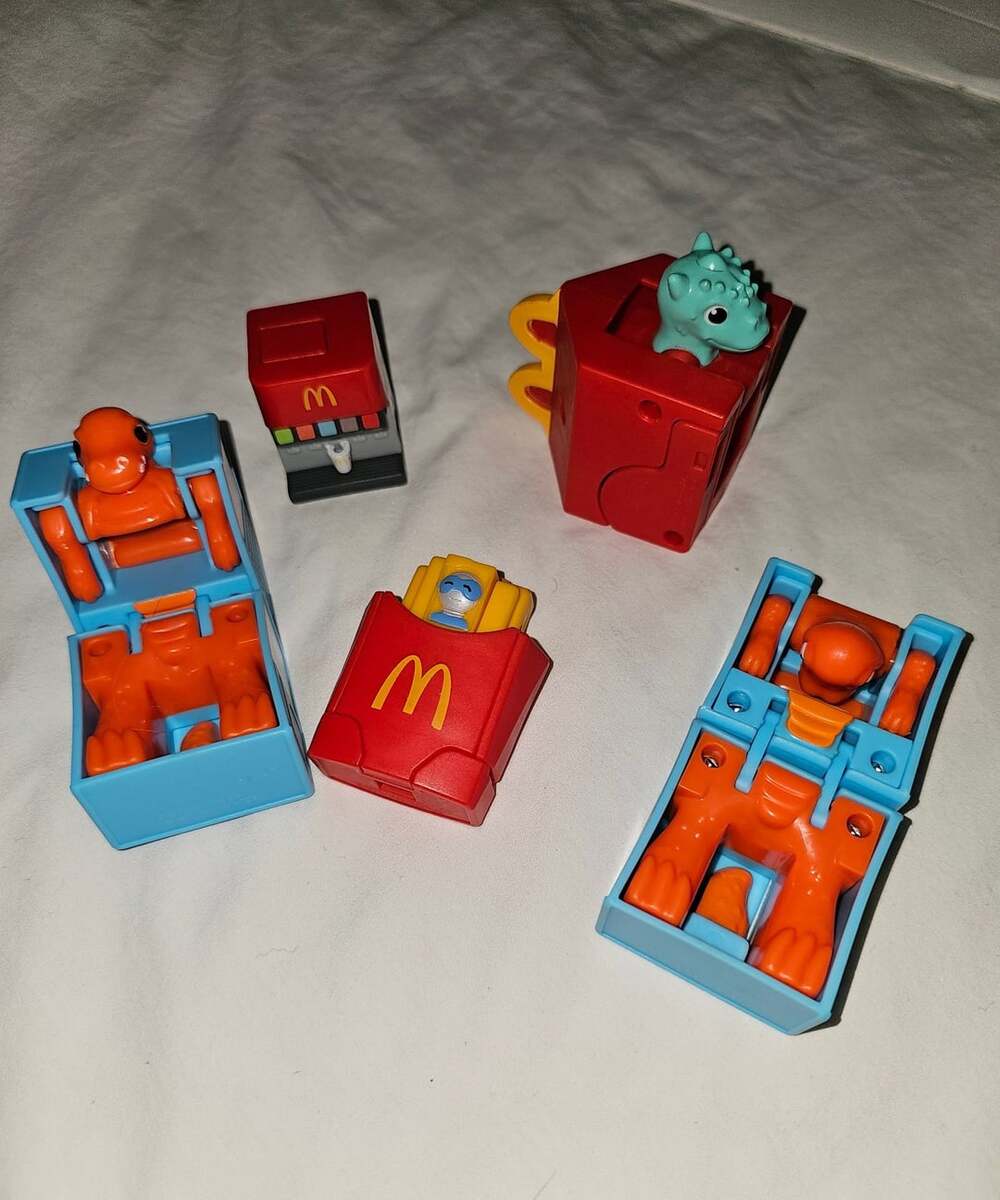 McDonald's Changeables Happy Meal Toys Lot
